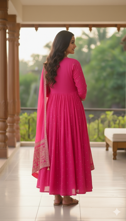 Mul Cotton Kurti set